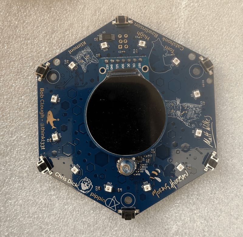 Nubbin attached to the joystick